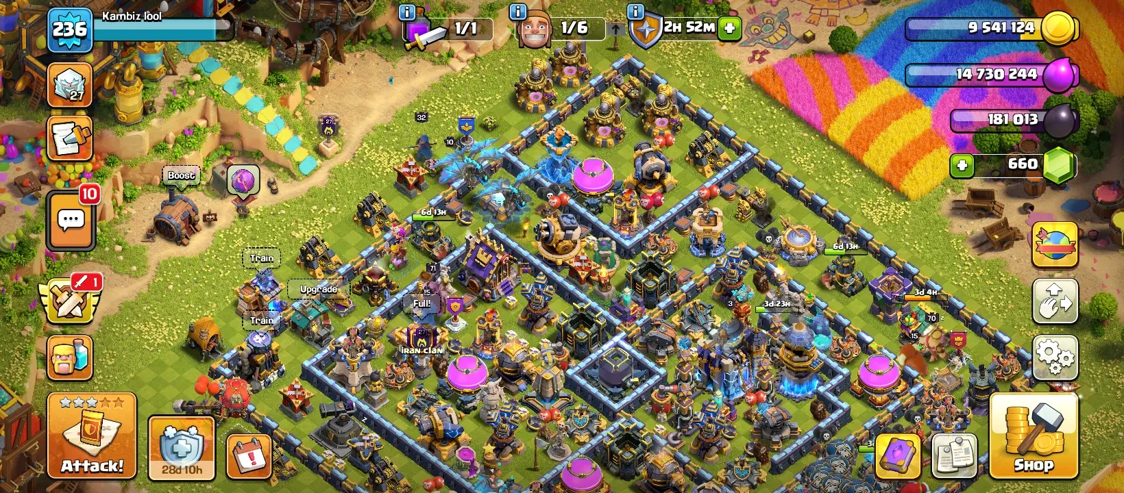 Town Hall 18 Max